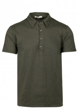 CROSSLEY - ΑΝΔΡΙΚΗ POLO ΜΠΛΟΥΖΑ CROSSLEY GOTHAWPΗ ΛΙΝΗ ΧΑΚΙ