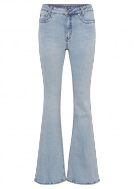 ΓΥΝΑΙΚΕΙΟ ΠΑΝΤΕΛΟΝΙ MY ESSENTIAL KAZIA DENIM X-WIDE BOOTCUT ΓΡΑΜΜΗ ΓΑΛΑΖΙΟ