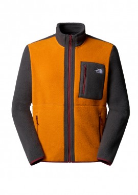 ΑΝΔΡΙΚΟ ΦΟΥΤΕΡ ΖΑΚΕΤΑ FLEECE THE NORTH FACE YUMIORI FULL ZIP ΚΑΝΟΝΙΚΗ ΓΡΑΜΜΗ ΠΟΡΤΟΚΑΛΙ