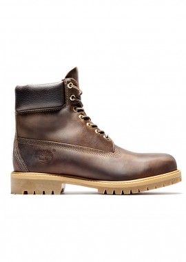TIMBERLAND - ΑΝΔΡΙΚΟ ΠΑΠΟΥΤΣΙ TIMBERLAND PREMIUM 6 INCH LACE UP WATERPROOF BOOT ΚΑΦΕ