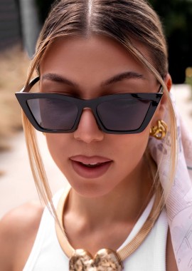 ANNAKEY GRACE BLACK SUNGLASSES