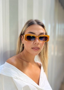ANNAKEY ESTER CARAMEL SUNGLASSES