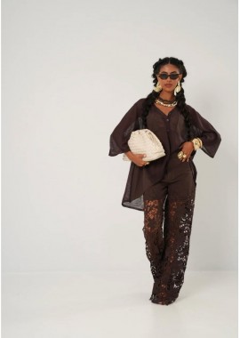 ΚΑΦΕ ΤΖΙΝ ΜΕ ΔΑΝΤΕΛΑ - LACE