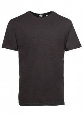 Αντρικό tshirt λαιμόκοψη κοντό μανίκι. Oversize γραμμή. Basic Collection. ΓΚΡΙ