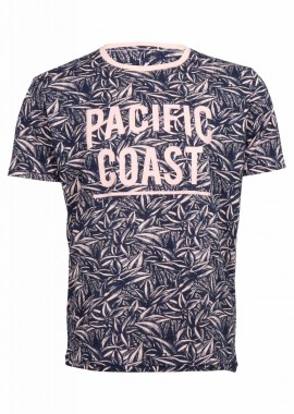 Ανδρικό tshirt dsplay λαιμόκοψη all print. Street Style ΡΟΖ