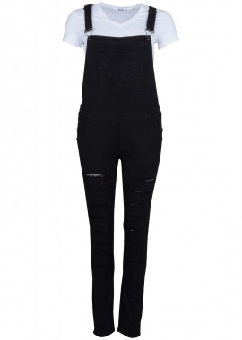 Γυναικεία σαλοπέτα ελαστική γραμμή Skinny. Basic Collection. ΜΑΥΡΟ