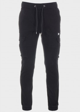 gsecret - Ανδρικό παντελόνι cargo ελαστικό.Casual Style. ΜΑΥΡΟ