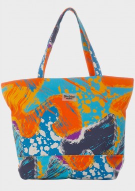 Γυναικεία τσάντα θαλάσσης all print colours MULTI COLOUR