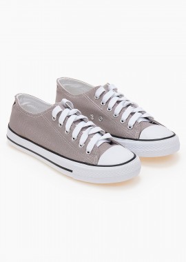 Issue - Basic sneakers πάνινα - Γκρι