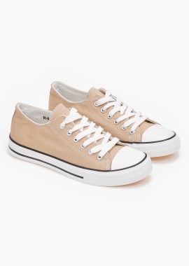 Basic sneakers πάνινα - Μπεζ