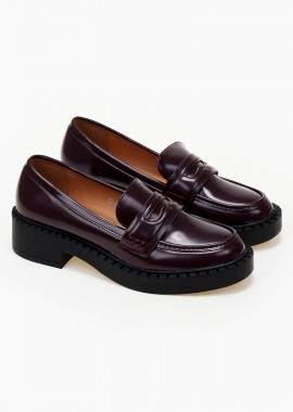 Issue - Loafers basic - Μπορντώ