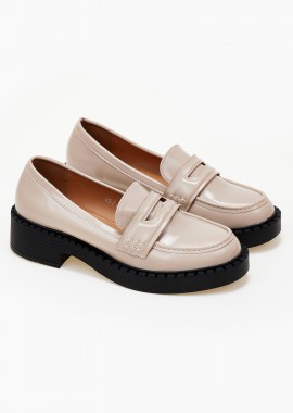 Loafers basic - Μπεζ