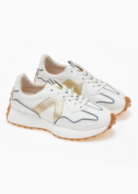 Issue - Sneakers με λεπτομέρεια χρώματος - Χρυσό