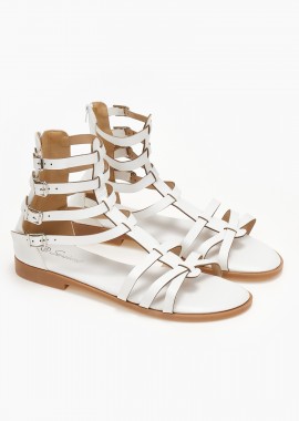 Issue - Σανδάλια Gladiator με Τόκες - Λευκό