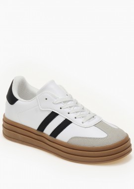 Issue - Sneakers basic δίσολα - Μαύρο