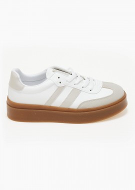 Issue - Sneakers με συνδυασμό χρωμάτων - Μπεζ