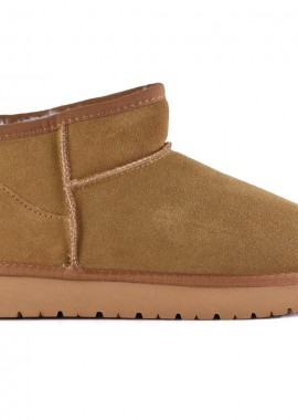Κάμελ ultra short δερμάτινο Australian Boot Izy 1966