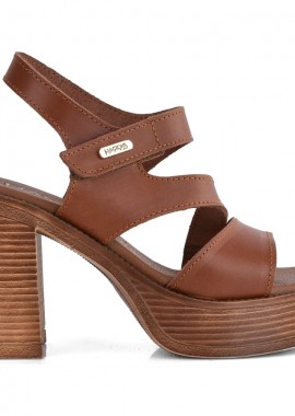 Harris - Δερμάτινo ταμπά πέδιλο Harris 663-4305