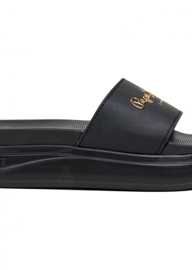 Pepe Jeans μαύρη σαγιονάρα PLS700001