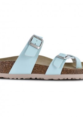 TAKE ME φιστικί ανατομικό σανδάλι 2404