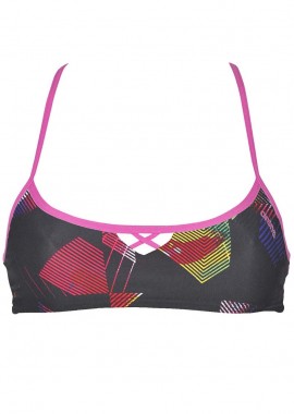 BANDEAU TOP BIKINI ΠΟΛΥΧΡΩΜΟ