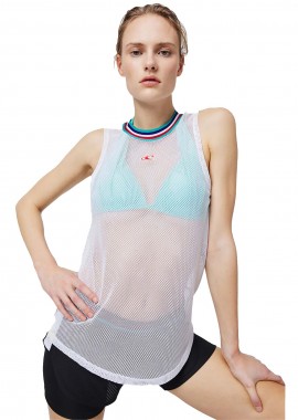 LOOSE ATHLEASURE TANK TOP ΑΣΠΡΟ