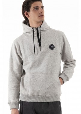 MAGNETIC NORTH HALF ZIP HOODIE ΜΠΕΖ