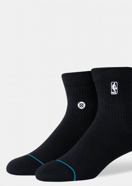 STANCE - STANCE LOGOMAN ST QUARTER SOCKS ΜΑΥΡΟ