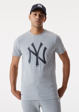 NEW YORK YANKEES TEAM LOGO T-SHIRT ΜΑΥΡΟ