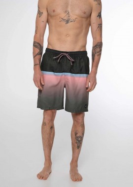 PROTEST - PROTEST ERWIN SWIM SHORTS ΠΟΛΥΧΡΩΜΟ