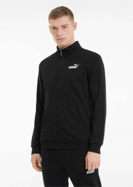PUMA - PUMA ESSENTIALS TRACK JACKET ΜΑΥΡΟ