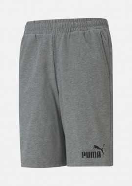 PUMA - KIDS' PUMA ESSENTIALS JERSEY SHORTS ΓΚΡΙ