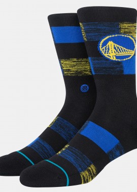 STANCE WARRIORS CRYPTIC CREW SOCK ΜΑΥΡΟ