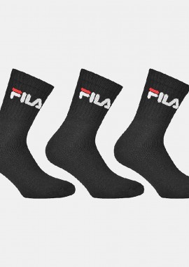 FILA - NOC SHORT CREW TENNIS SOCKS ΜΑΥΡΟ