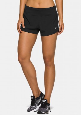 ASICS - ASICS ROAD 3.5IN SHORT ΜΑΥΡΟ