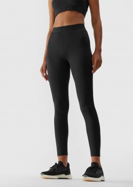 4F WOMEN'S TRAINING LEGGINGS ΜΑΥΡΟ