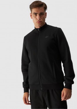 4F - 4F FULL-ZIP SWEATSHIRT ΜΑΥΡΟ