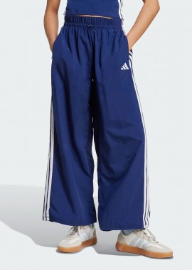 ADIDAS PERFORMANCE - ADIDAS ESSENTIALS 3-STRIPES LIFESTYLE WOVEN PARACHUTE PANTS ΜΠΛΕ