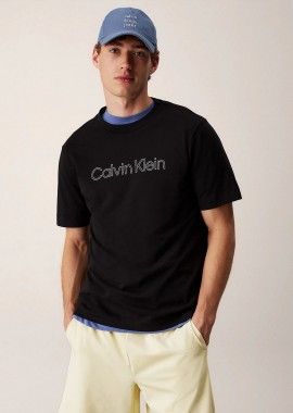 CALVIN KLEIN GYM T-SHIRT ΜΑΥΡΟ