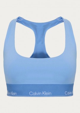 CALVIN KLEIN MEDIUM SUPPORT SPORTS BRA ΜΠΛΕ