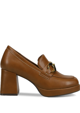 Ταμπά loafer με τακούνι