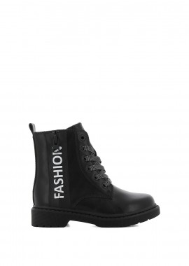 Μαύρο παιδικό μποτάκι