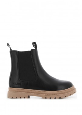 Μαύρο παιδικό μποτάκι