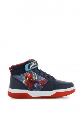 Σκούρο μπλε παιδικό sneaker μποτάκι SPIDERMAN