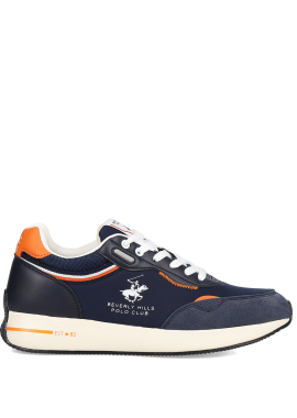 BEVERLY HILLS POLO CLUB - Μπλε ανδρικό sneaker