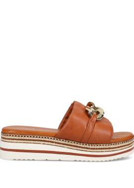CAMILLE - Ταμπά flatform σανδάλι