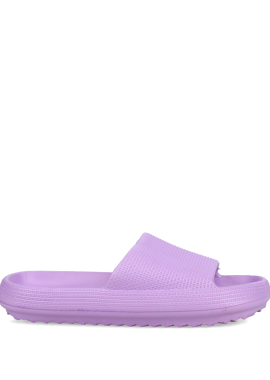 Μωβ chunky beach slide