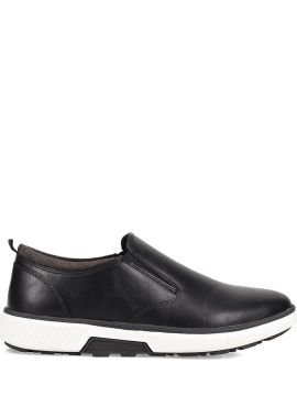 MIGATO - Ανδρικό casual μαύρο loafer