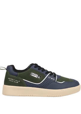 BEVERLY HILLS POLO CLUB - Μπλε ανδρικό sneaker