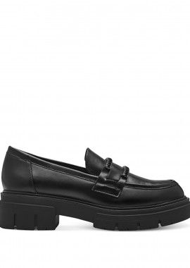 MARCO TOZZI - Μαύρο chunky loafer